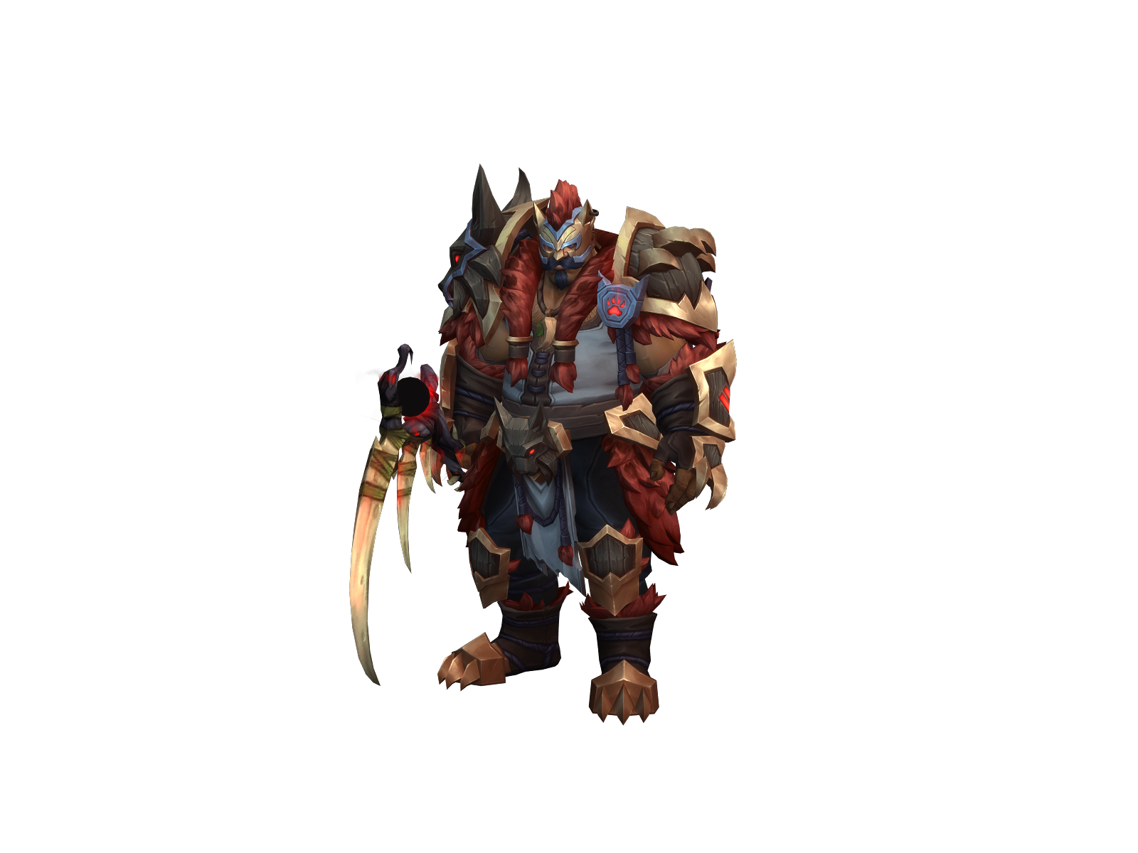 Whiskeymoose 3D character render