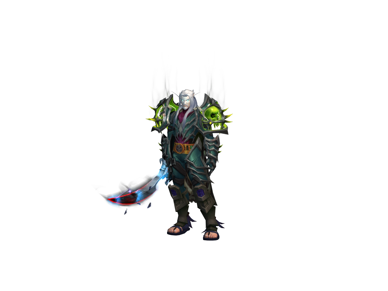 Deathbis 3D character render