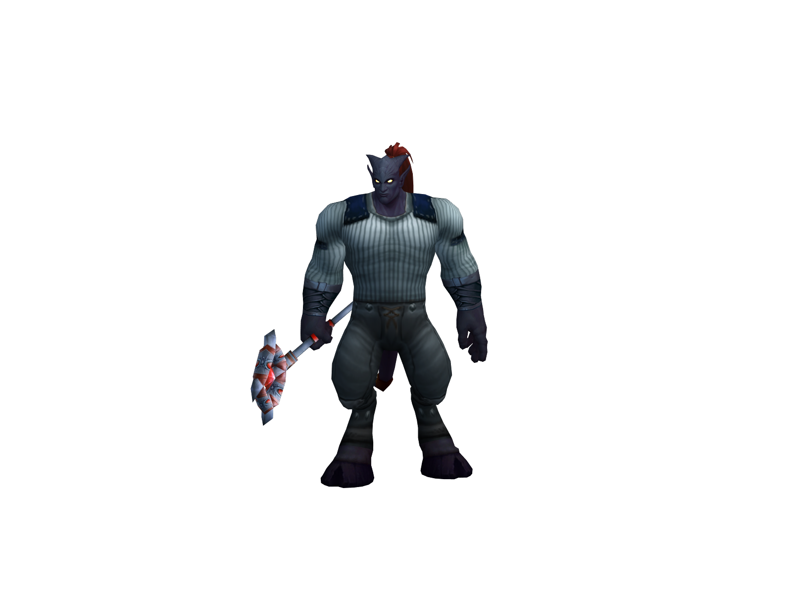 Luvix 3D character render