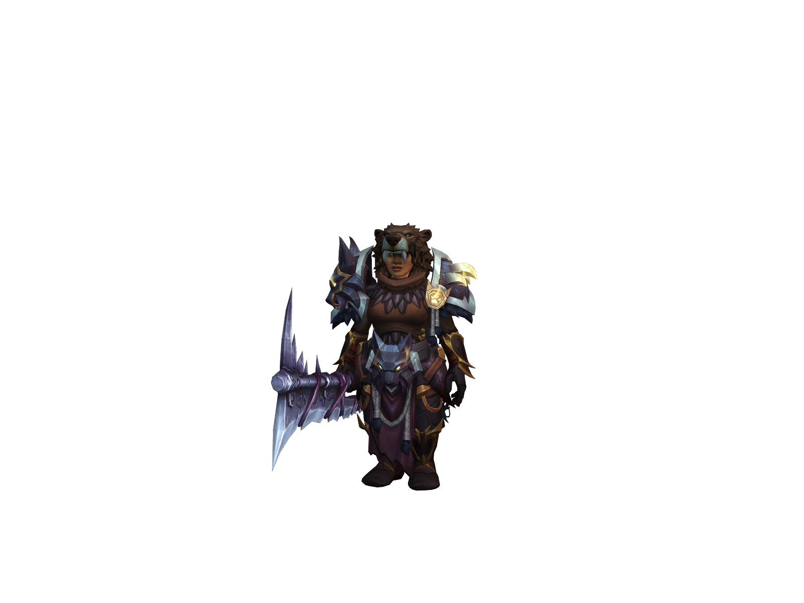 Mysté 3D character render