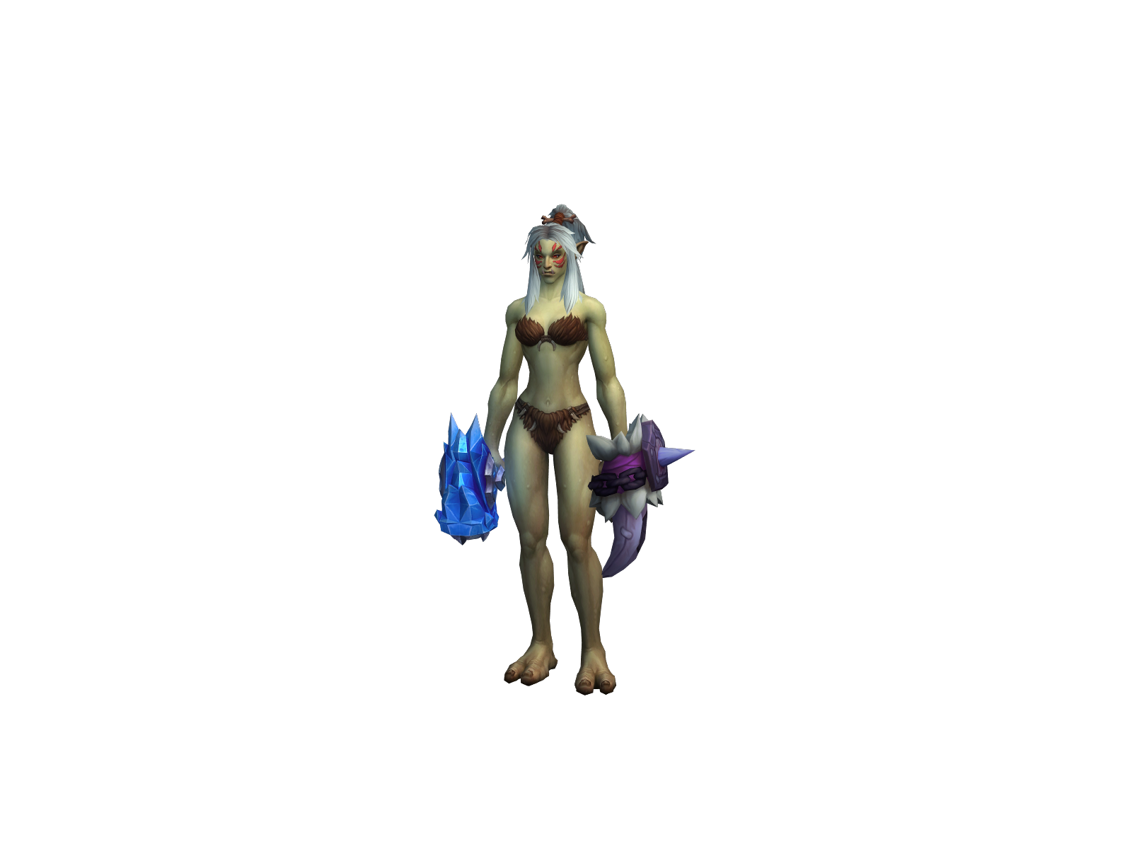 Erosafg 3D character render
