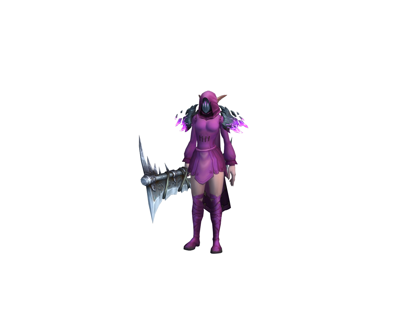 Monknoodle 3D character render