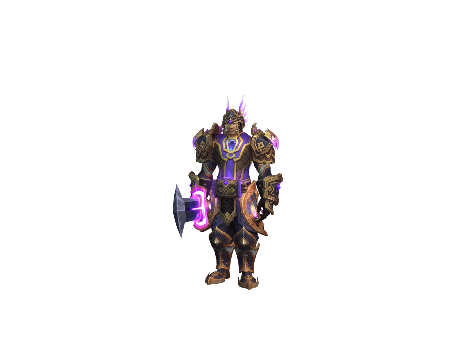 Shtanga 3D character render