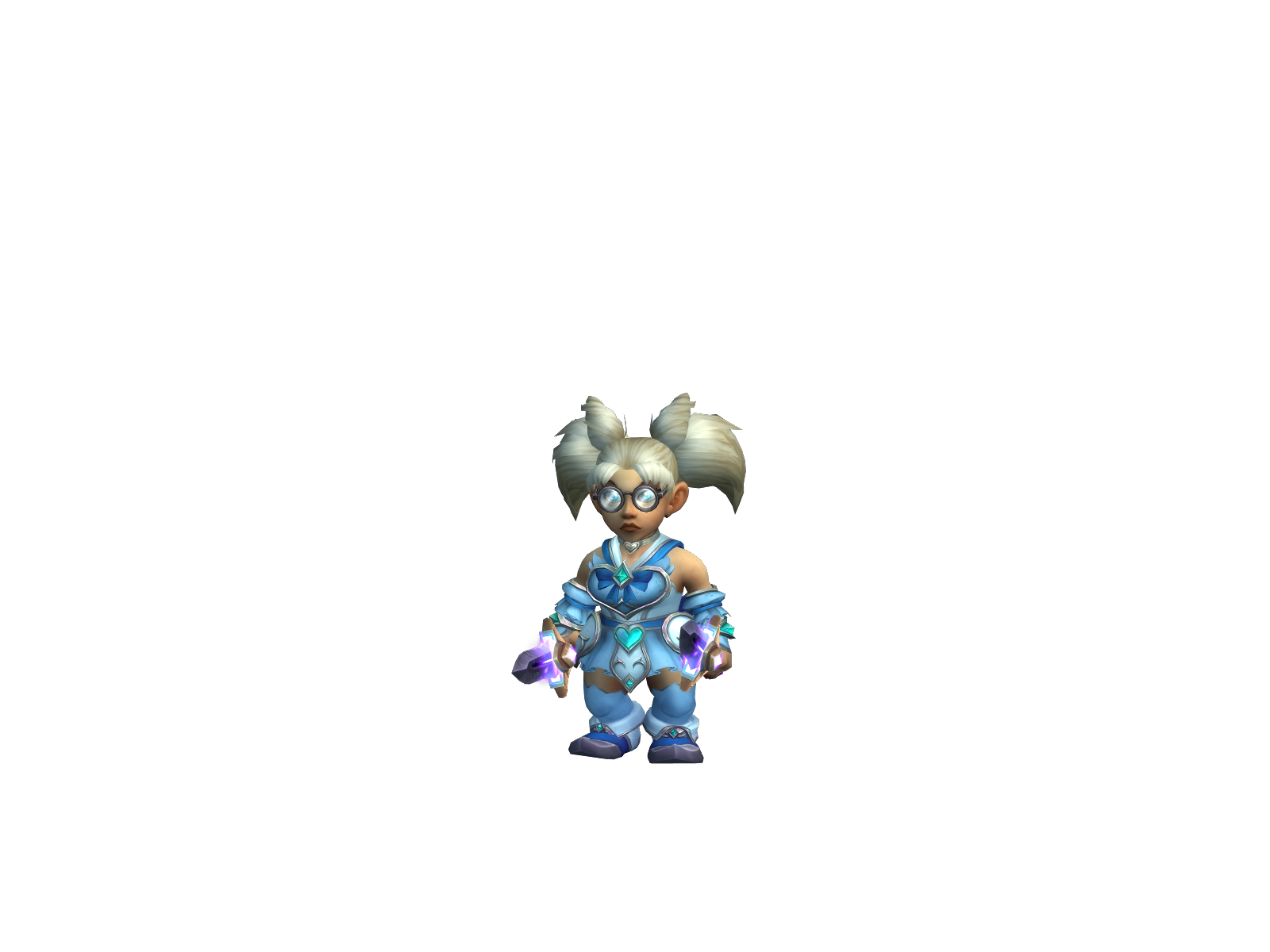 Twittle 3D character render
