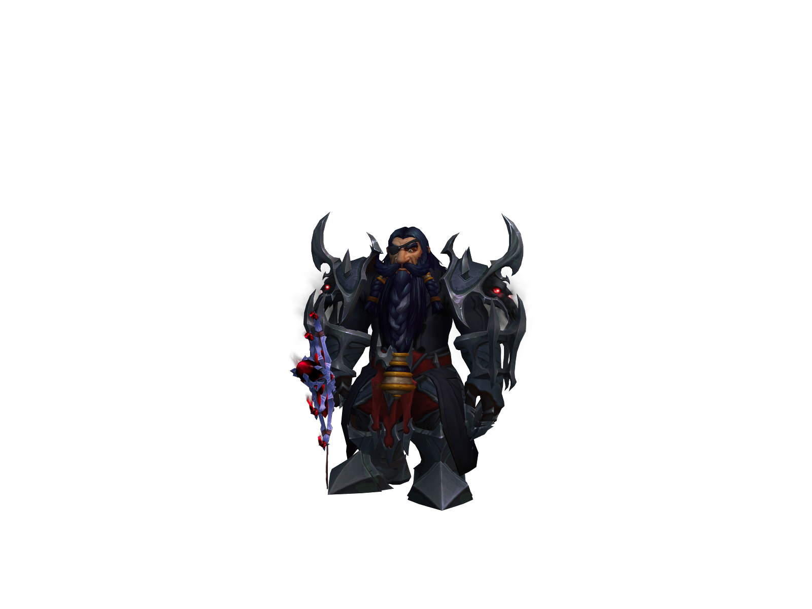 Zphobi 3D character render