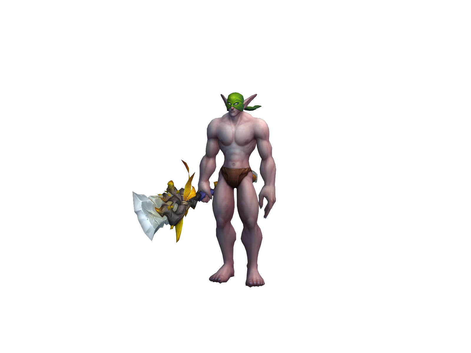 Moshonka 3D character render