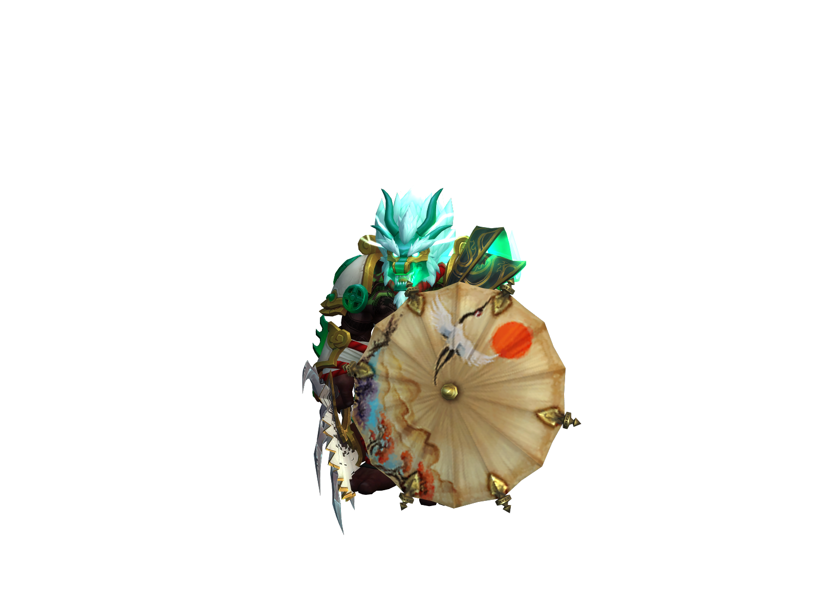 Drinkkus 3D character render