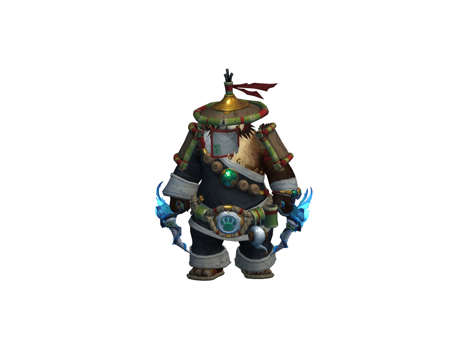 Pandemel 3D character render