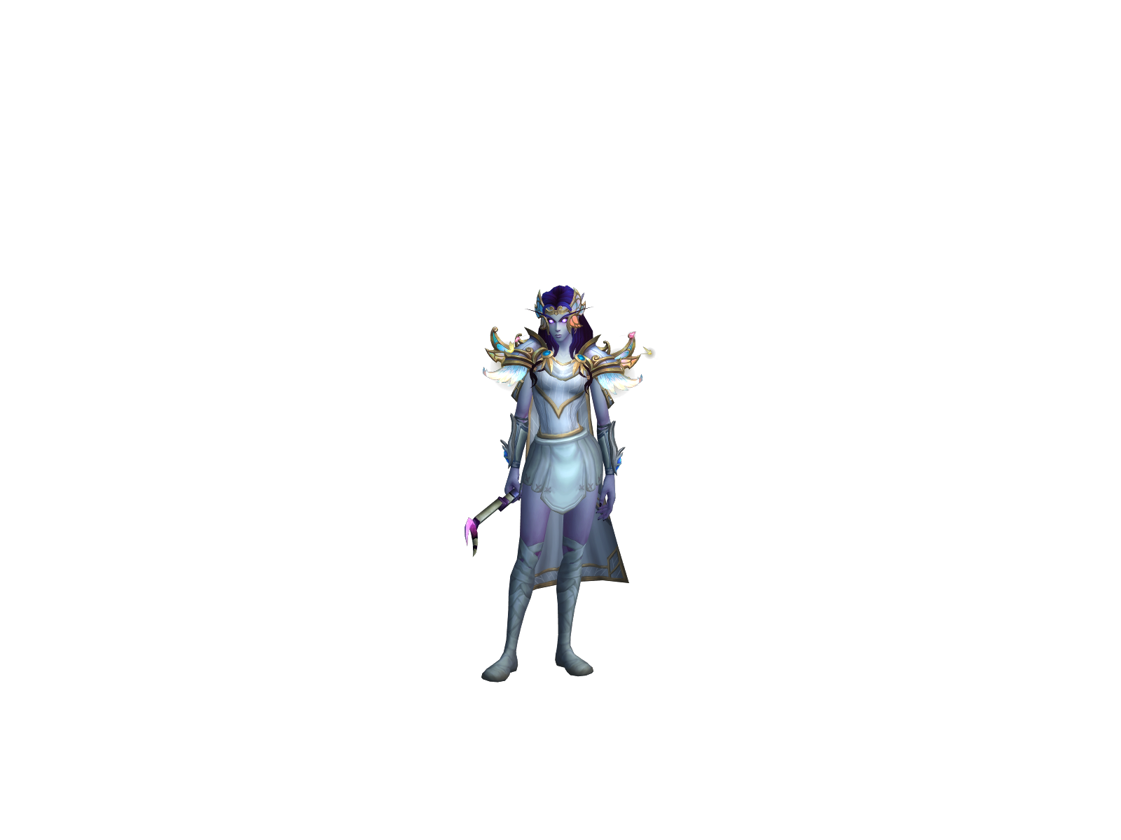 Mälvane 3D character render