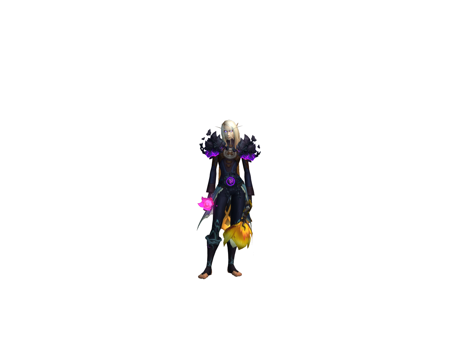 Belerina 3D character render