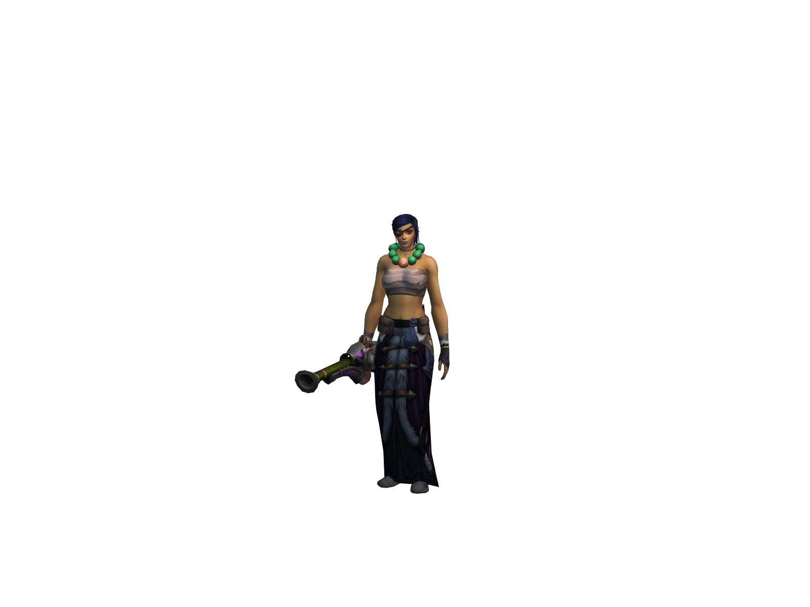 Matanki 3D character render