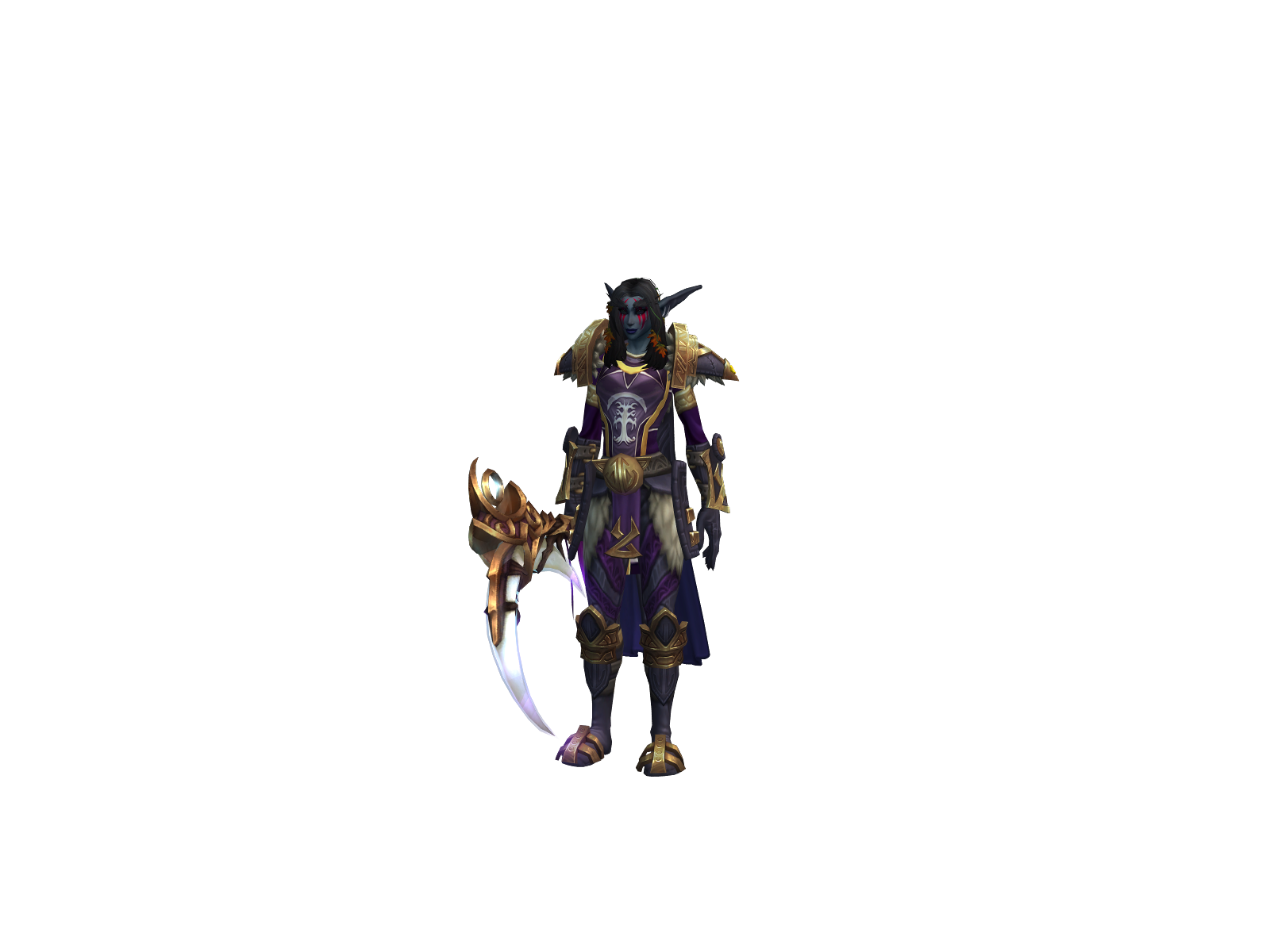 Pantherluna 3D character render