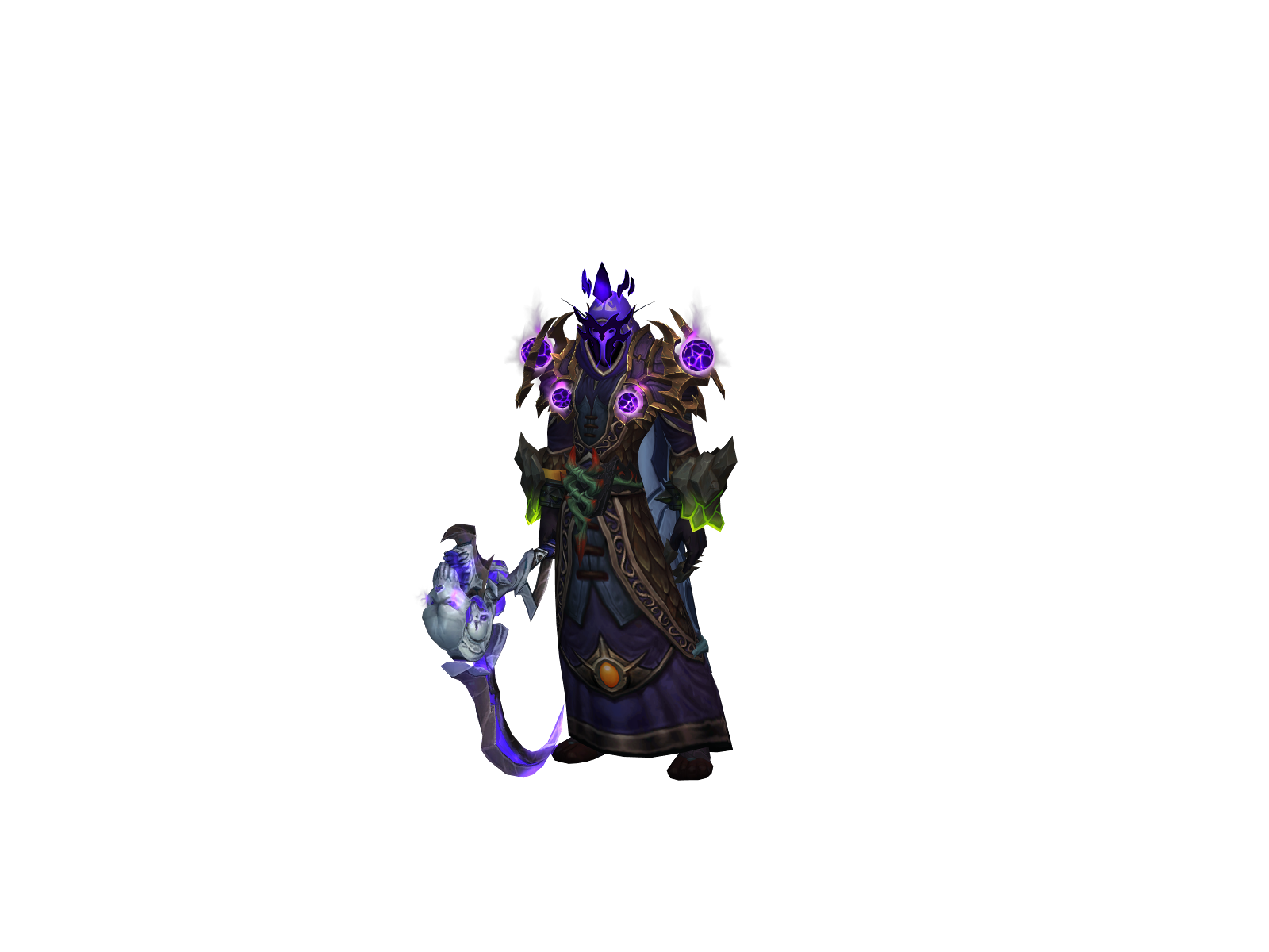 Occultphase 3D character render