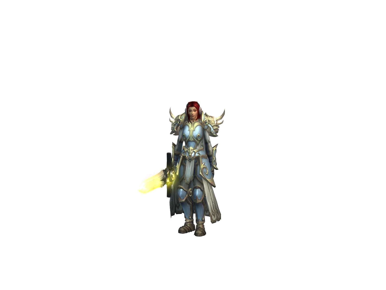 Säbrinas 3D character render