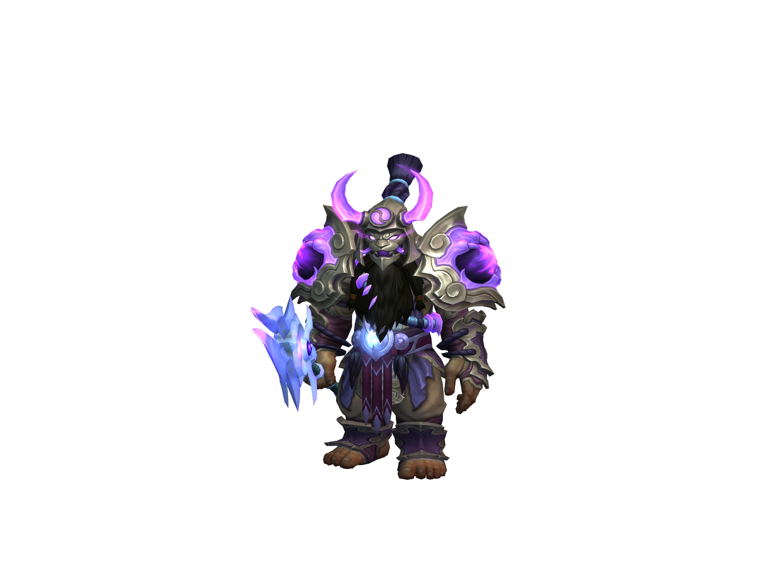 Rakshàsa 3D character render