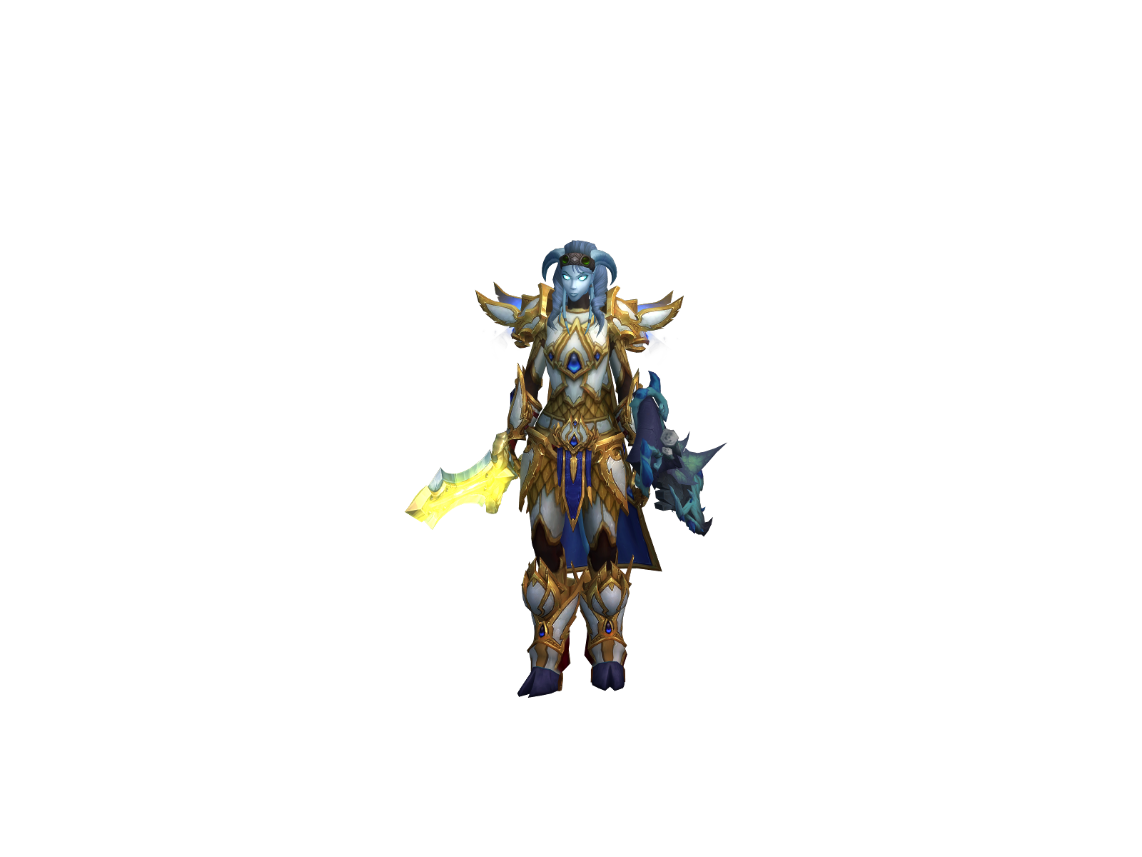 Treesader 3D character render