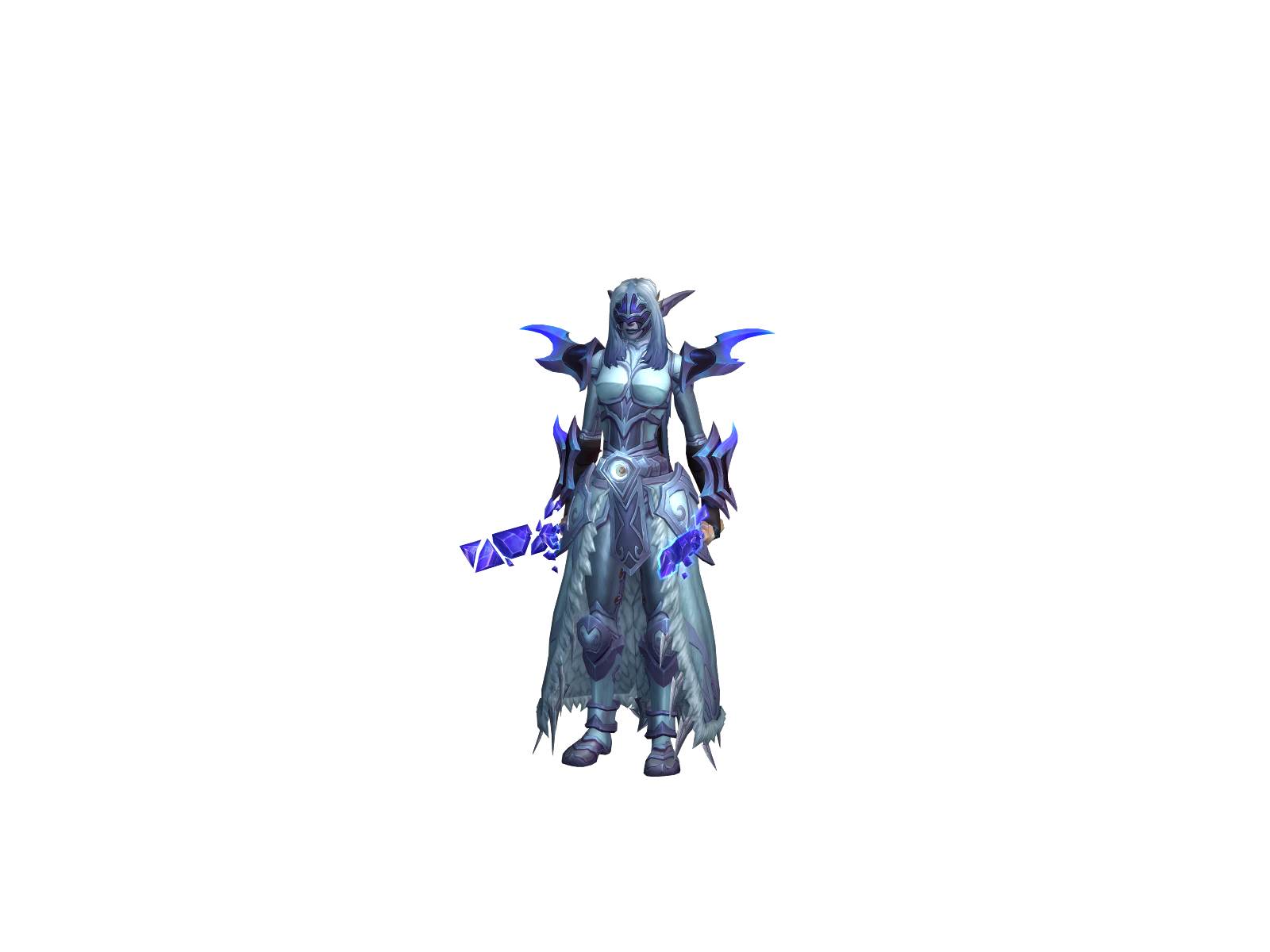 Elunar 3D character render