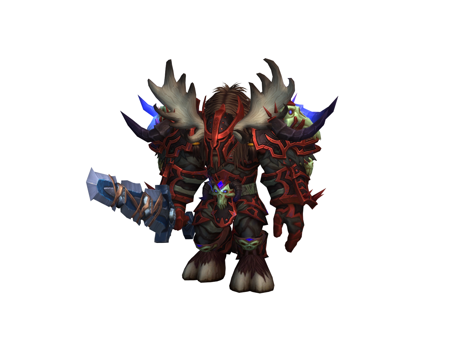 Chewfivegum 3D character render