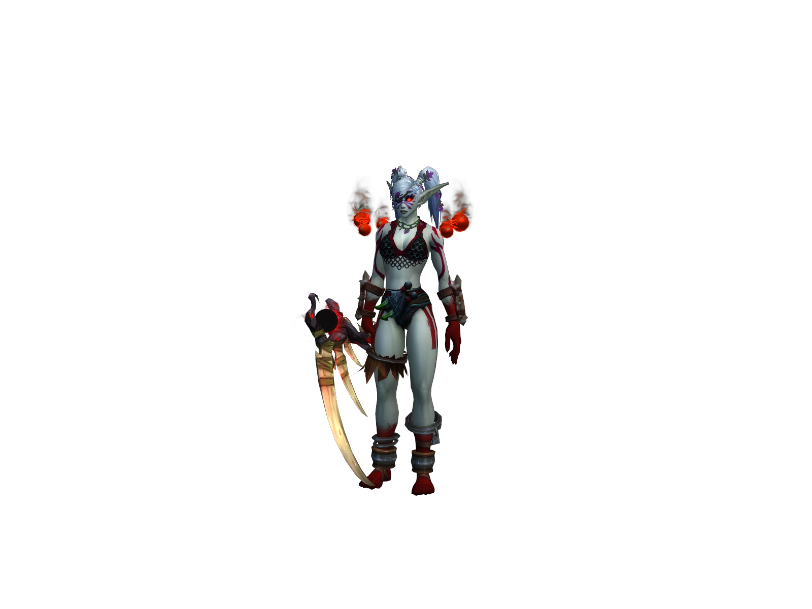 Psycedelic 3D character render