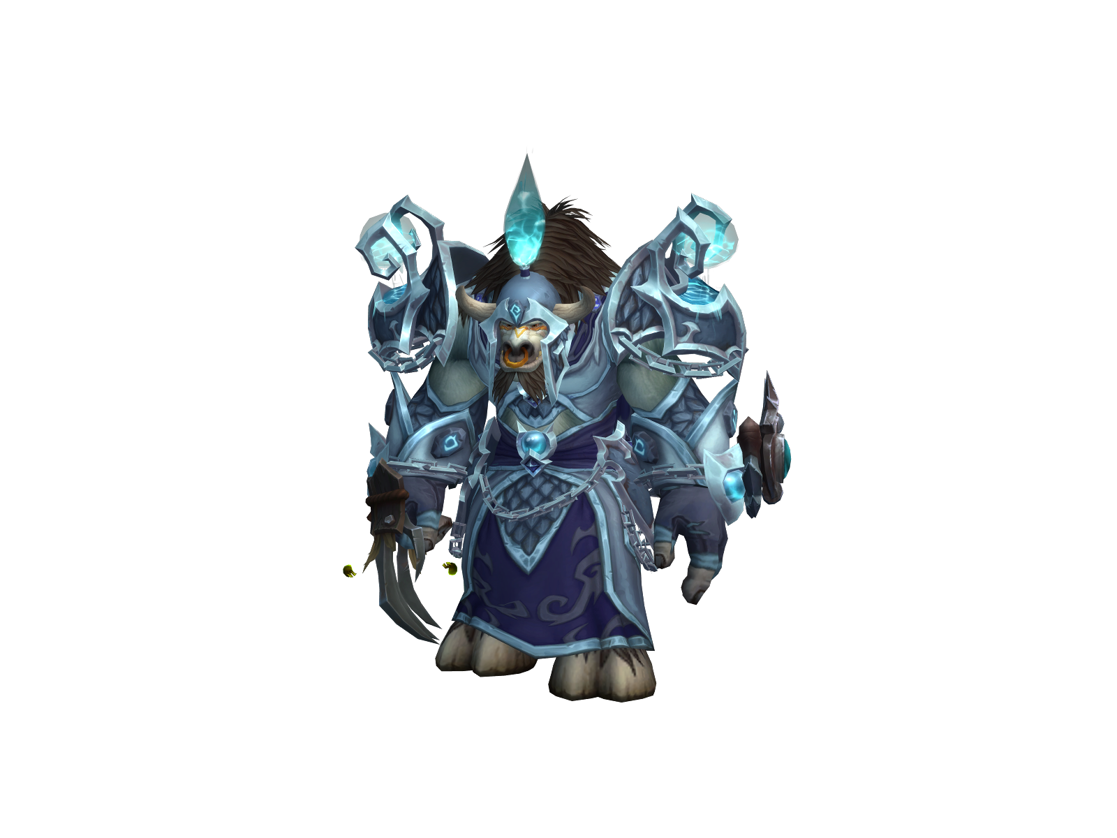 Toroblanco 3D character render