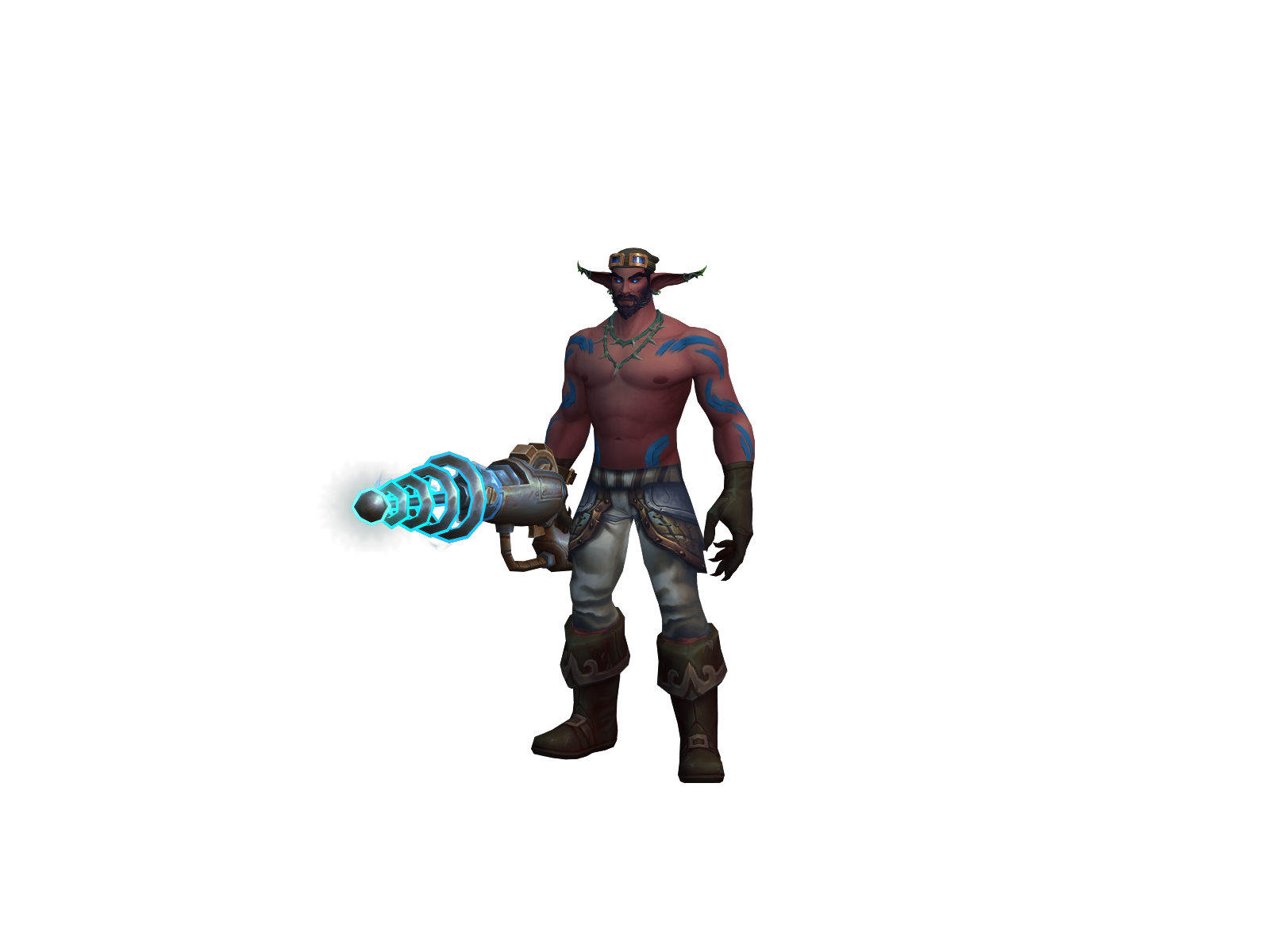 Gahrb 3D character render