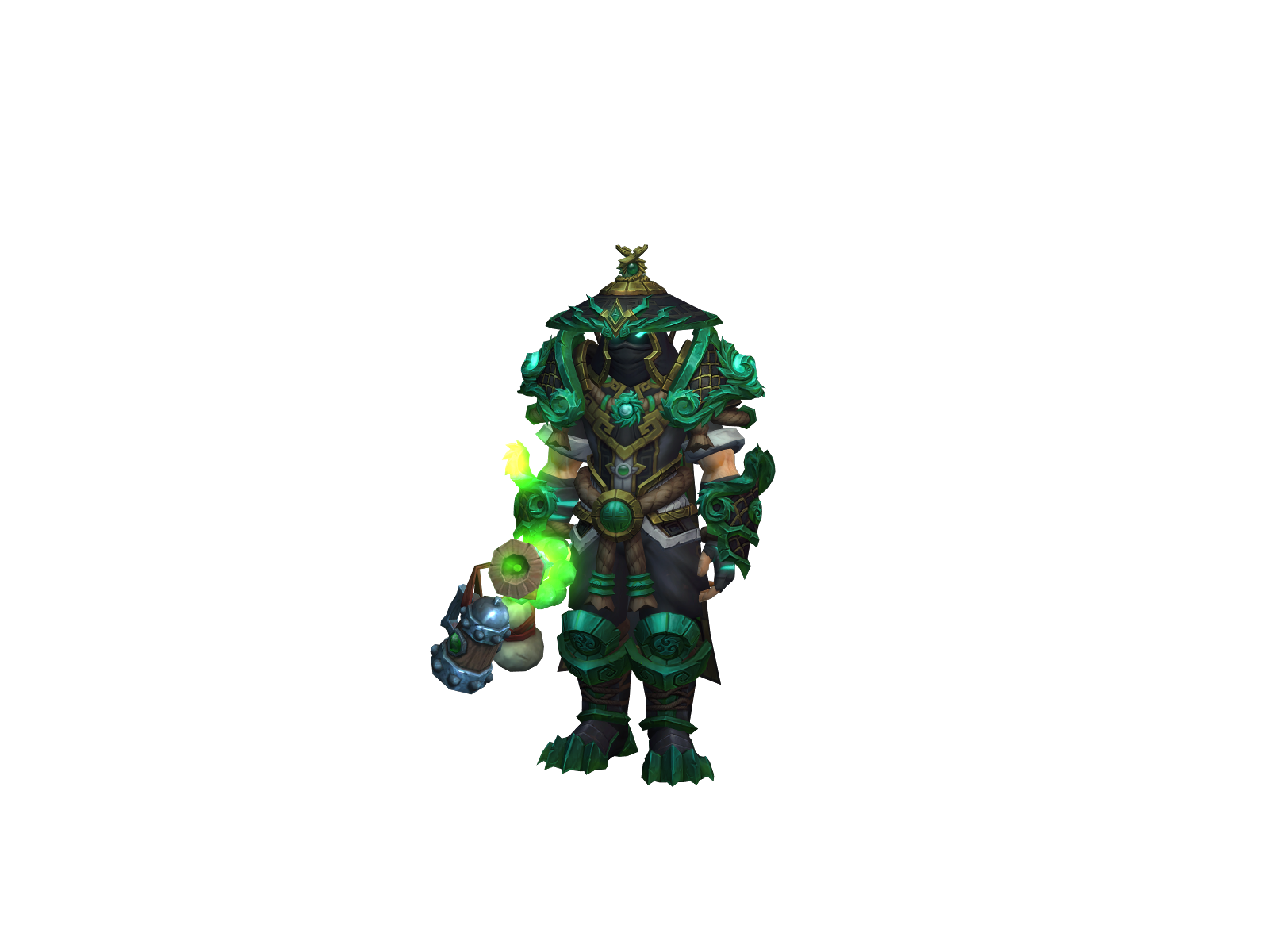 Bishibosh 3D character render