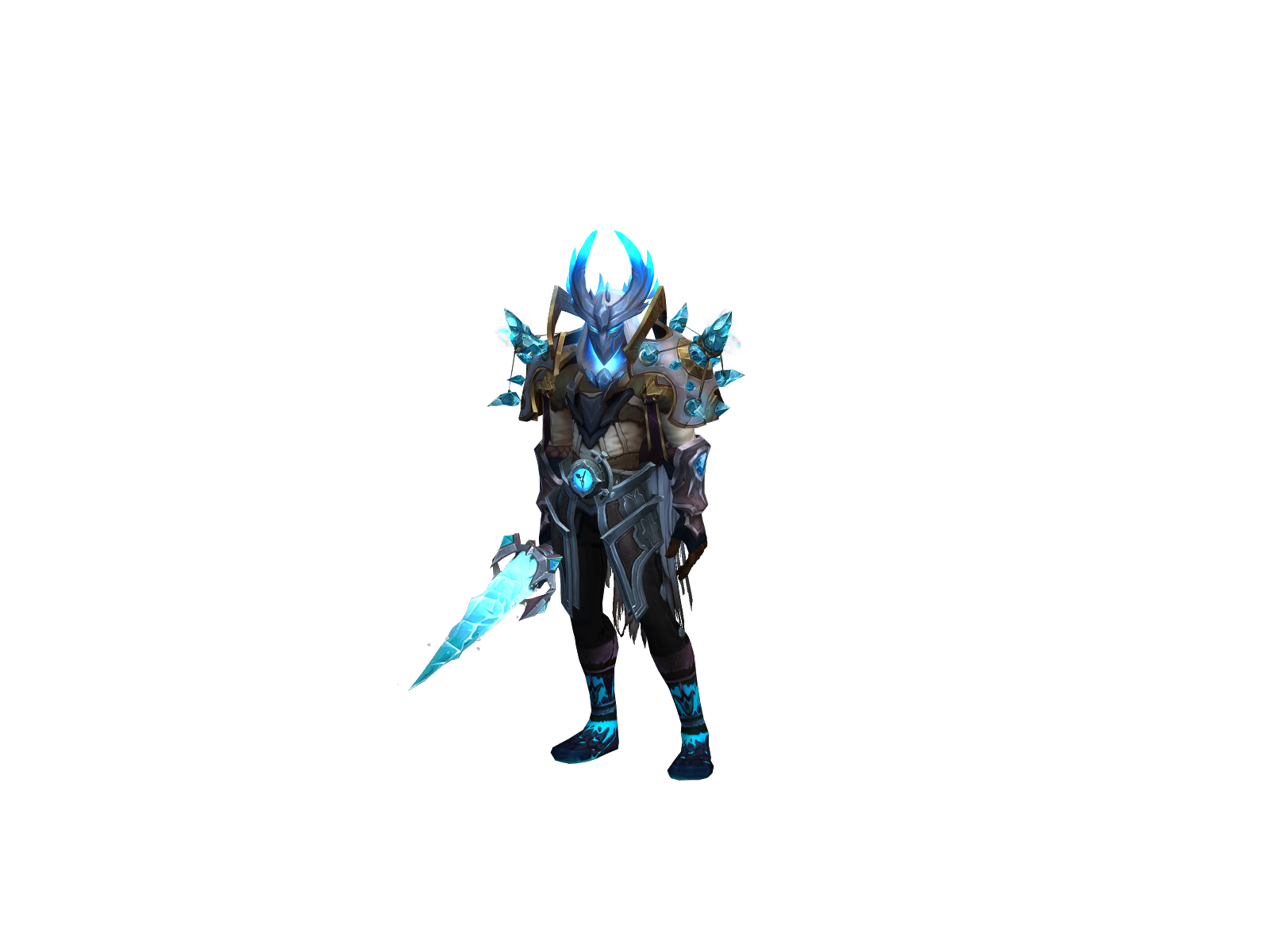 Magesteady 3D character render