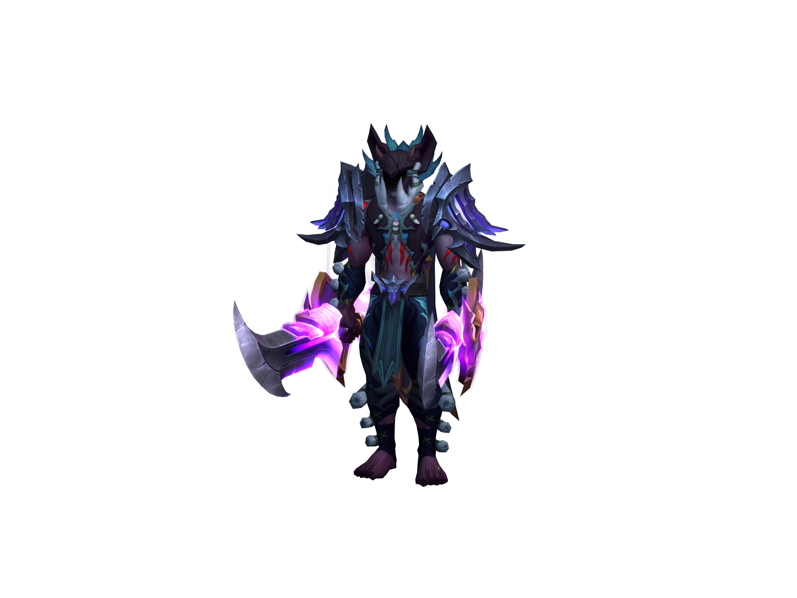 Zenitsu 3D character render