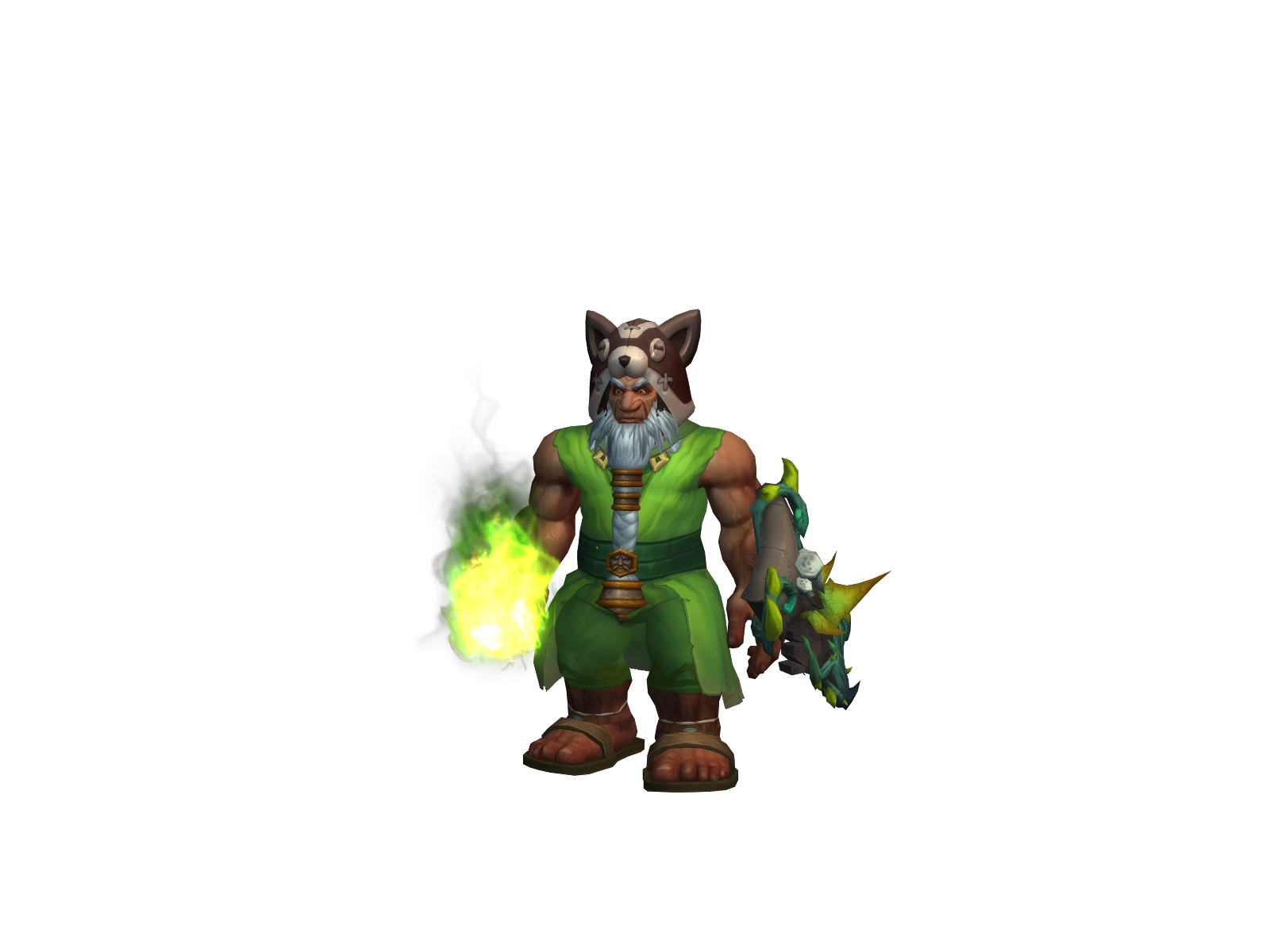 Moorat 3D character render