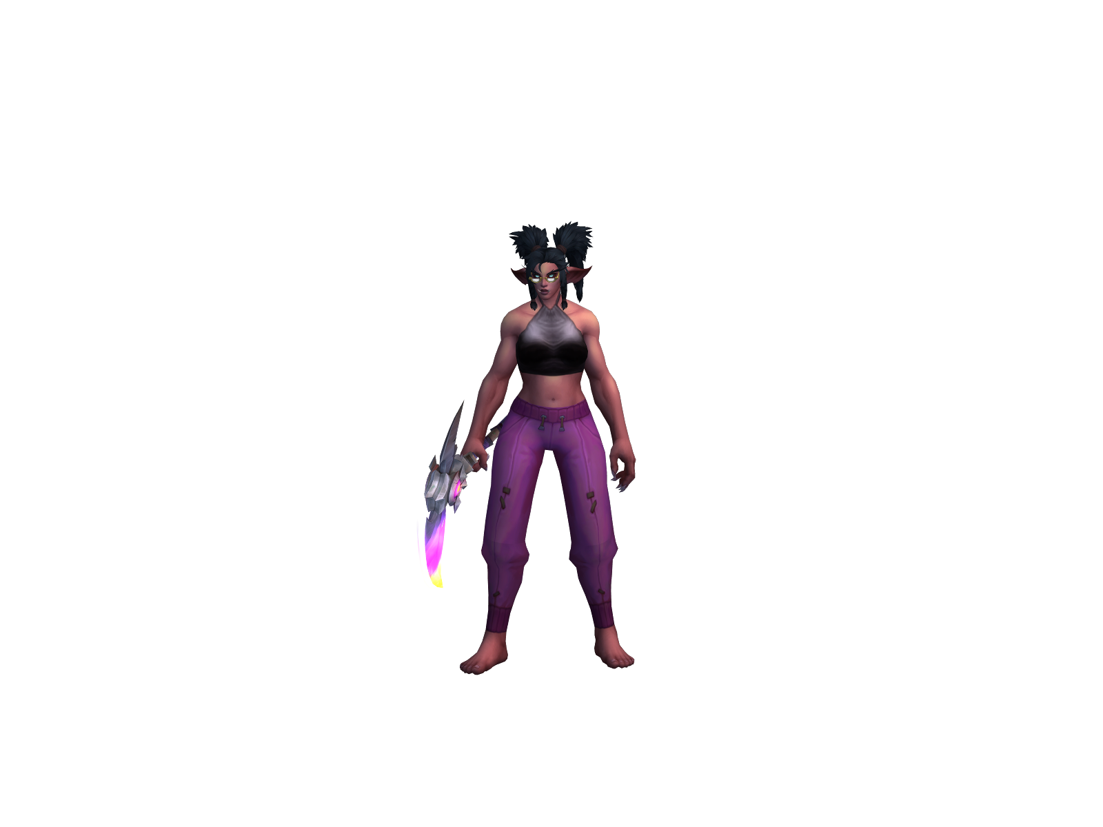 Brinkah 3D character render