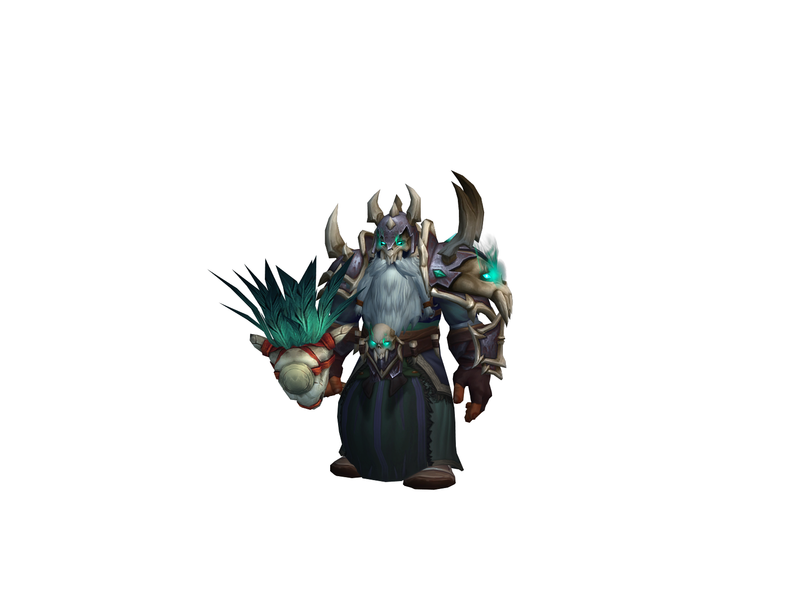Øberst 3D character render