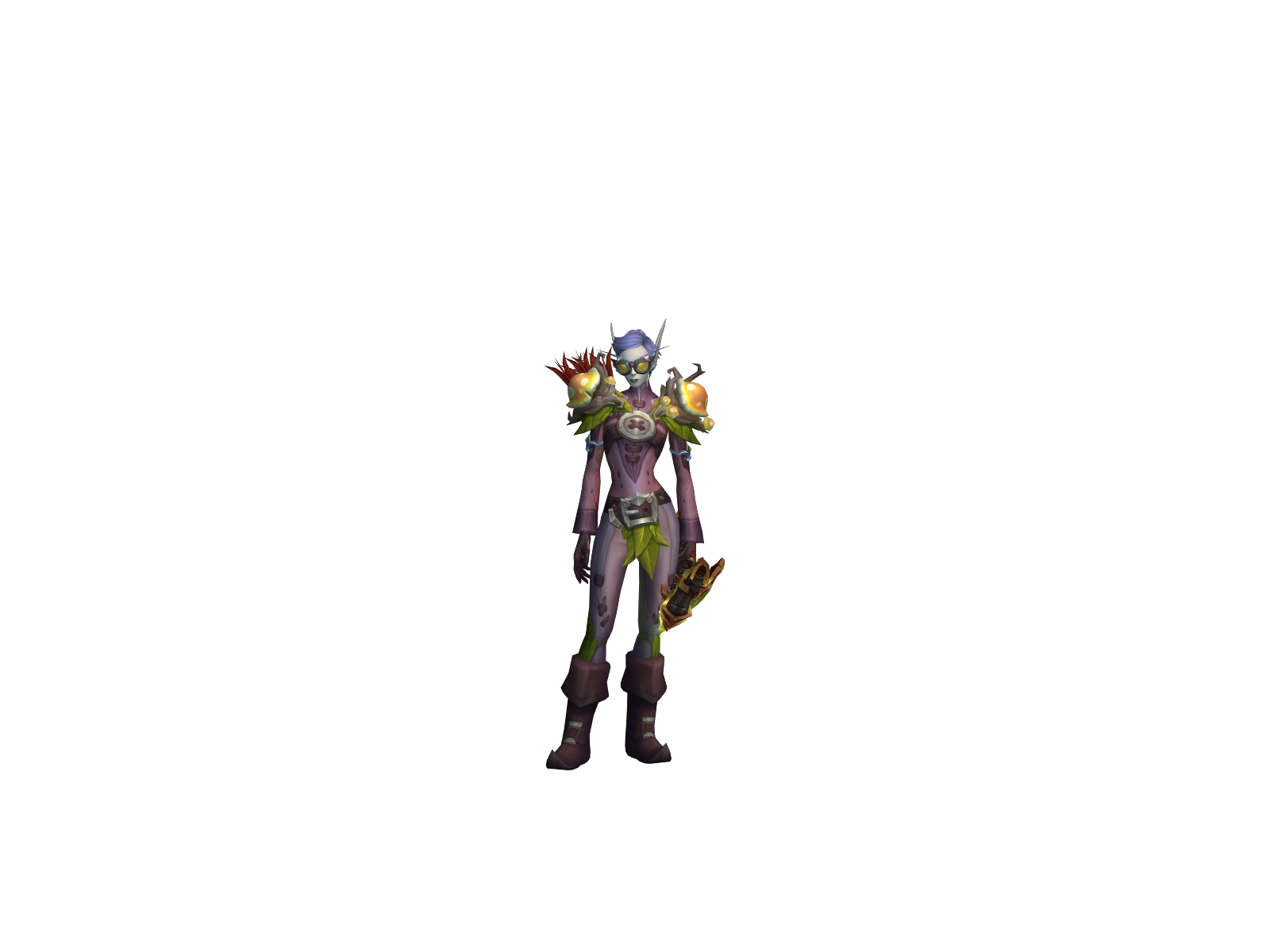 Tinymersedes 3D character render