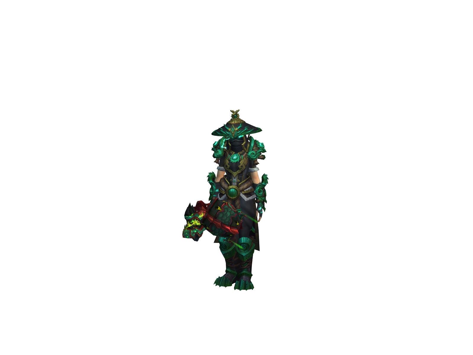 Dechii 3D character render
