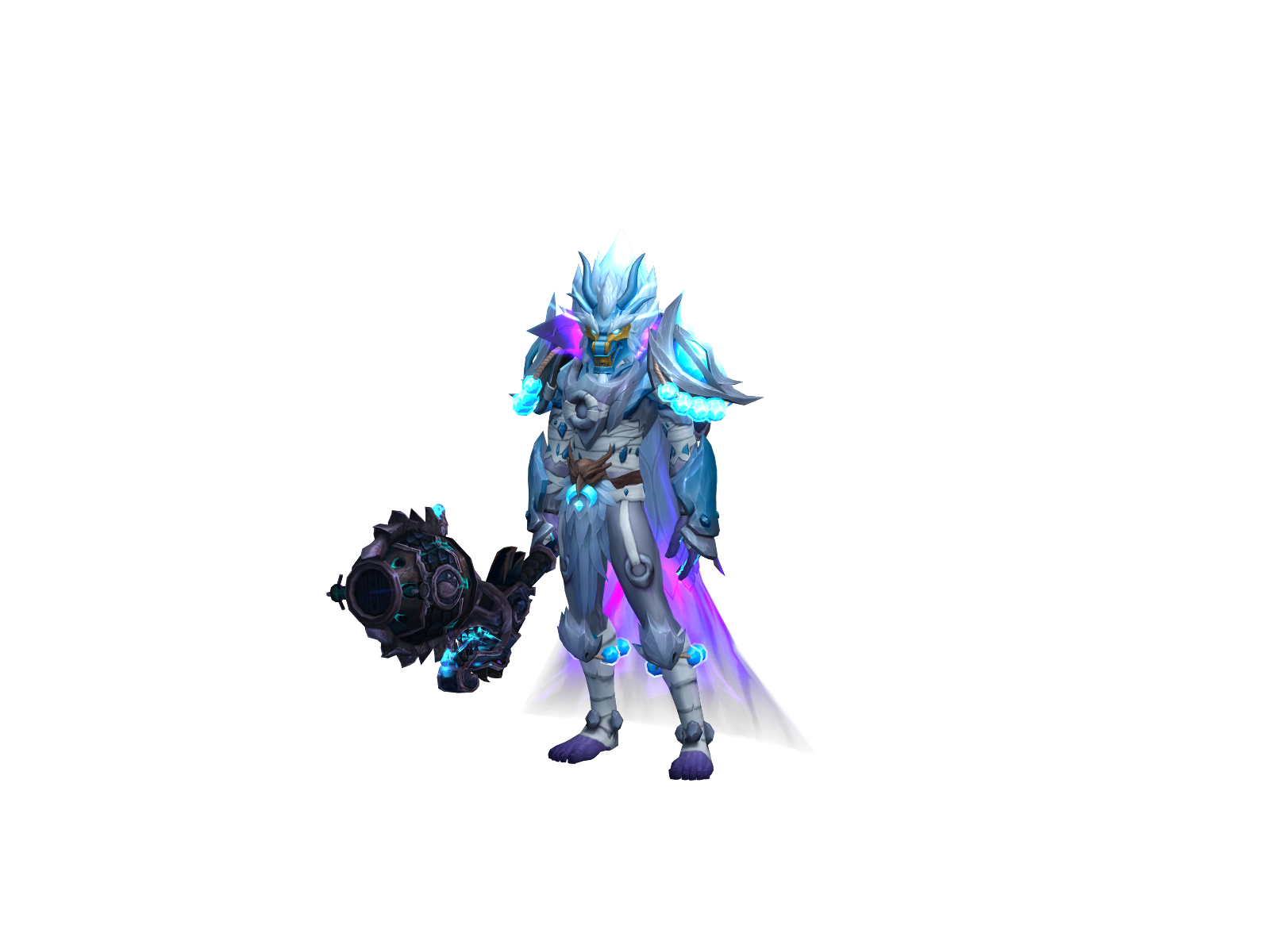 Mestrewolf 3D character render
