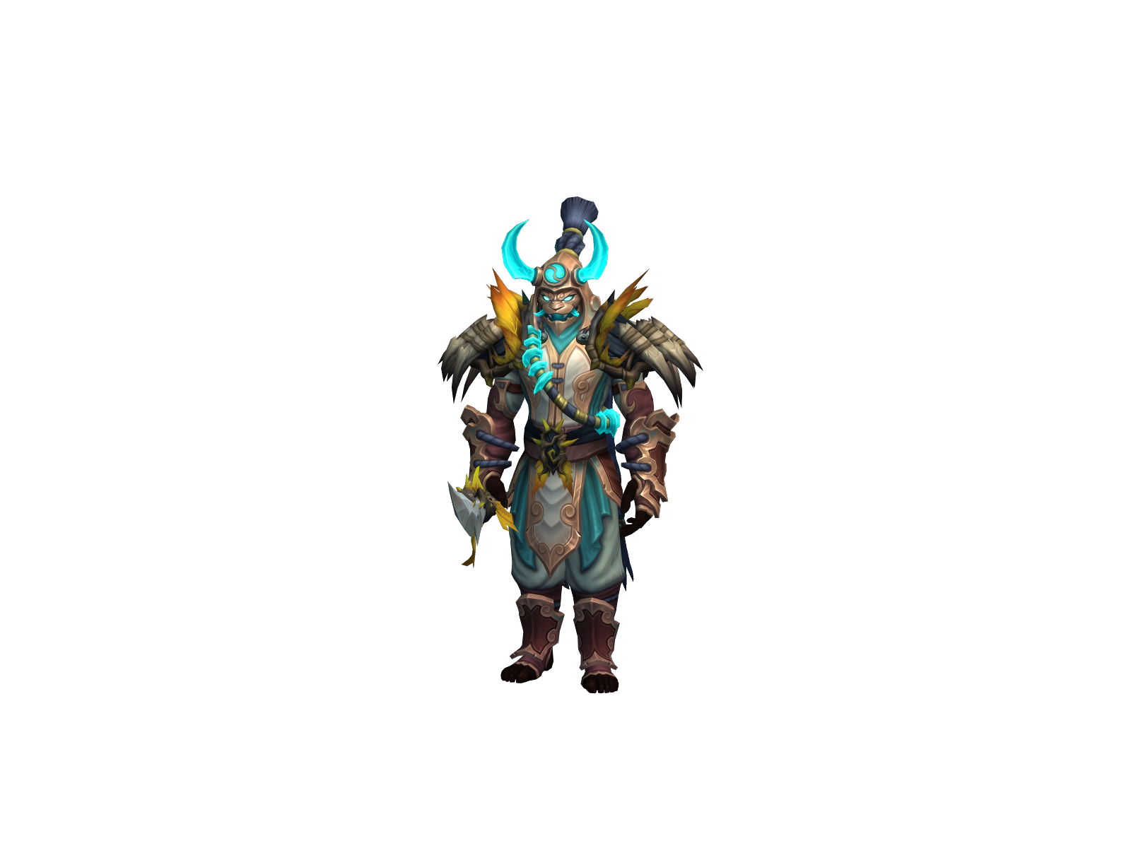 Scotychicken 3D character render