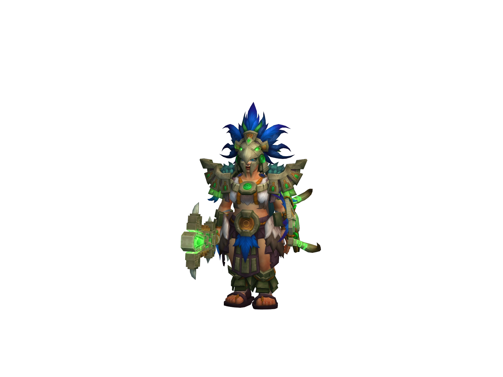Kaskå 3D character render