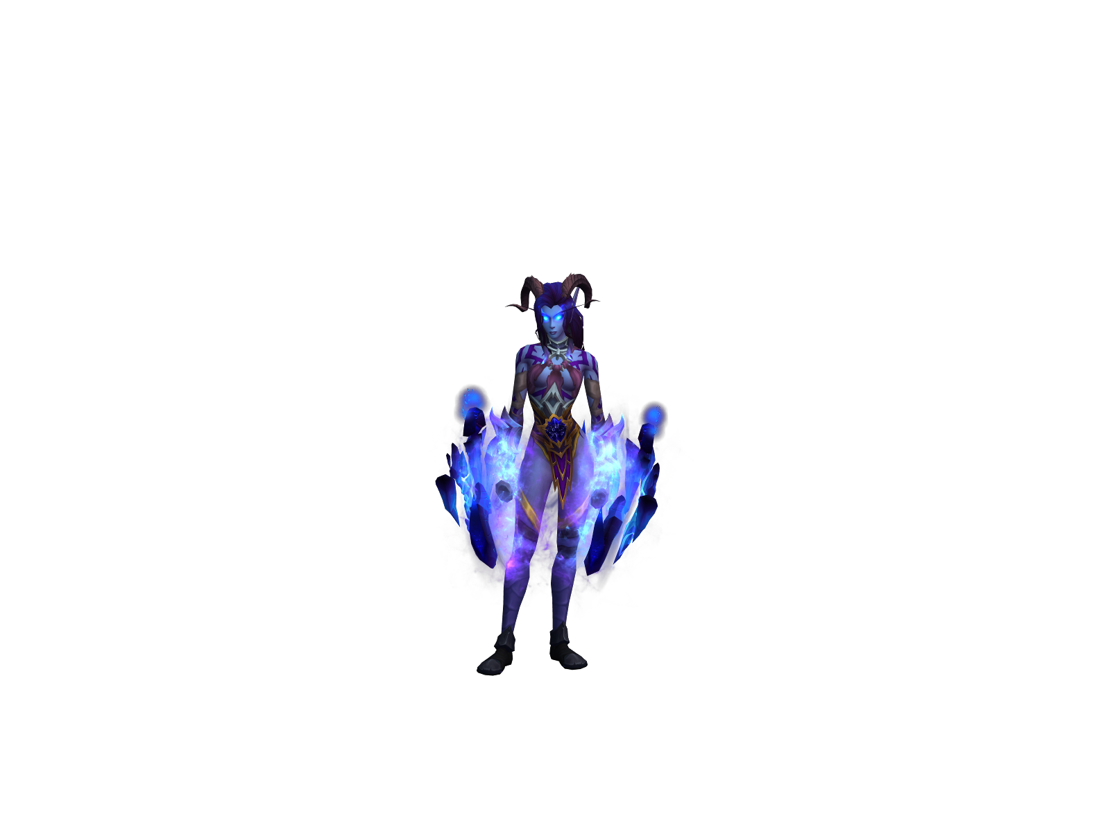 Sarinddra 3D character render