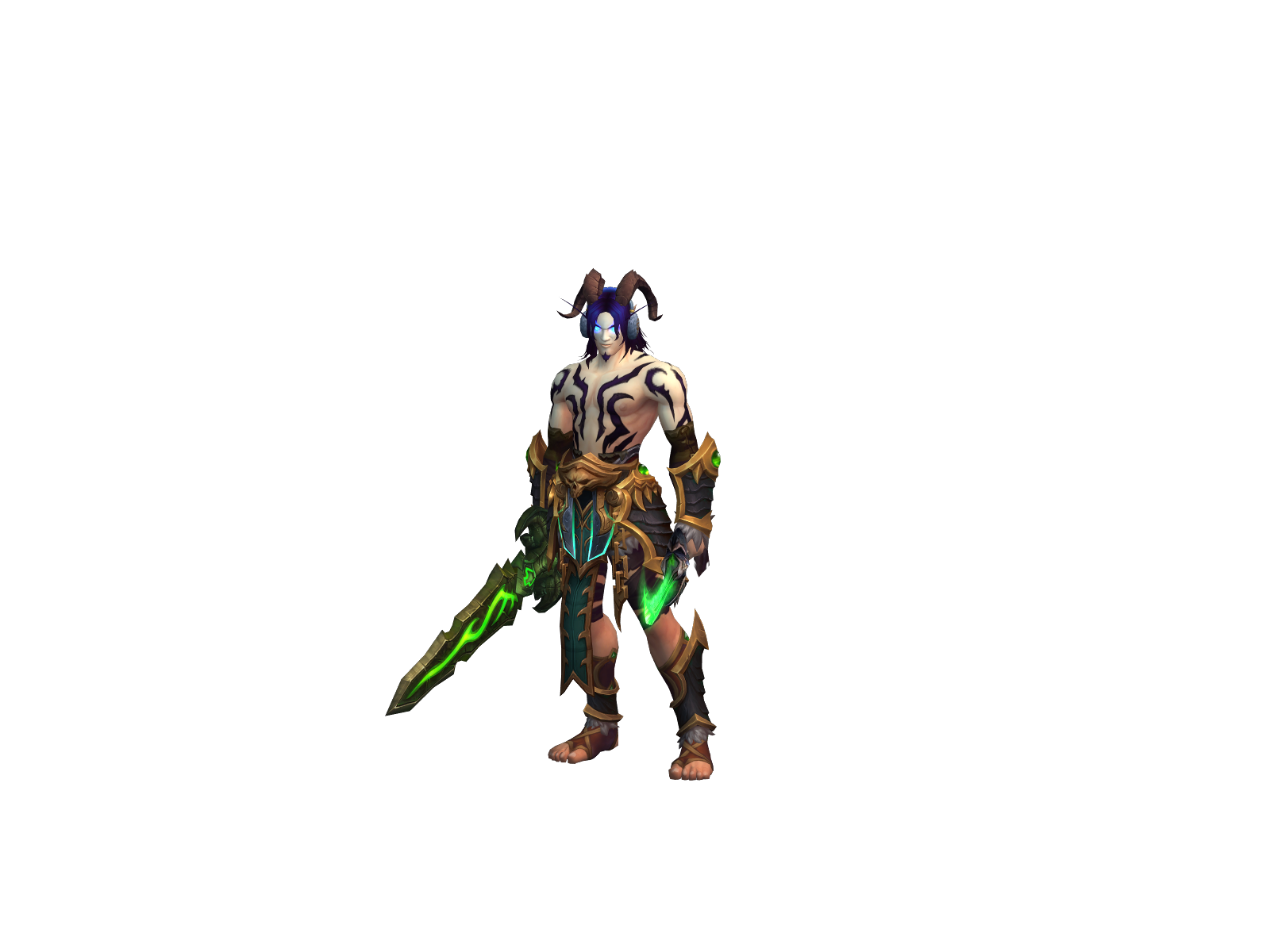 Kassádîn 3D character render