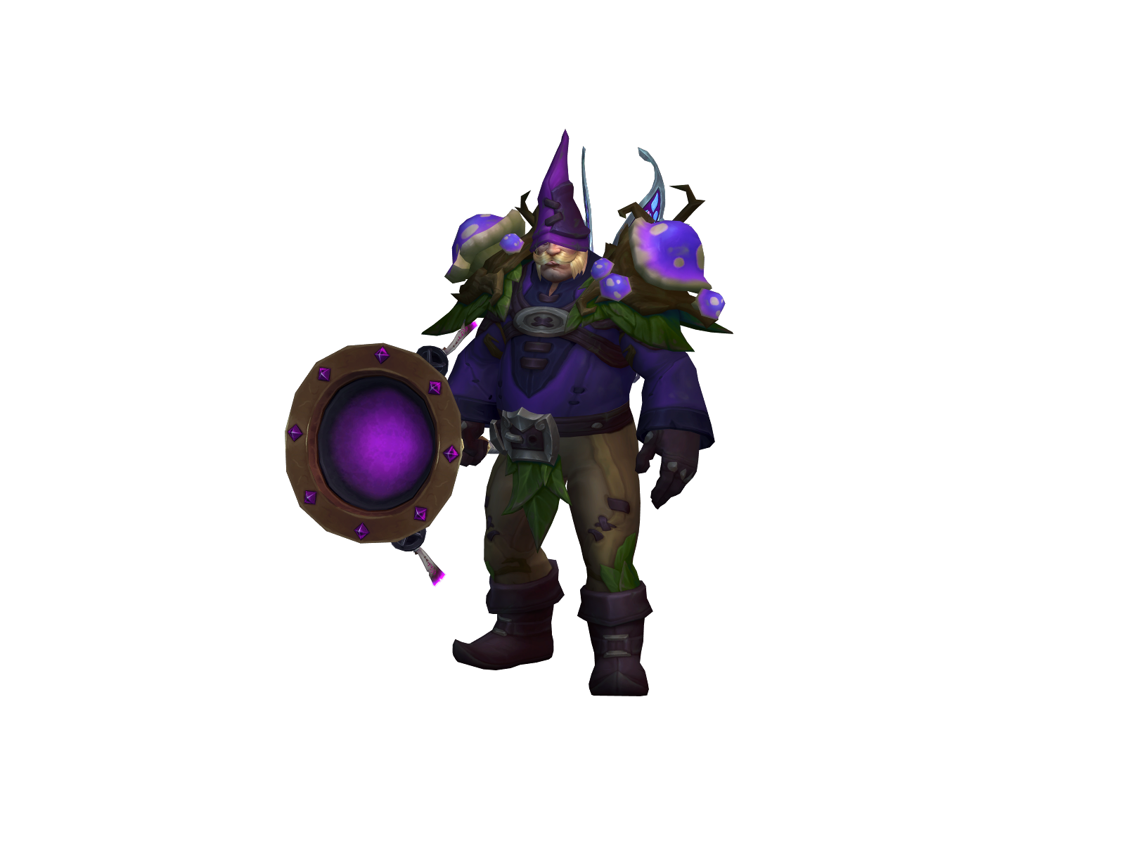 Genderdruid 3D character render