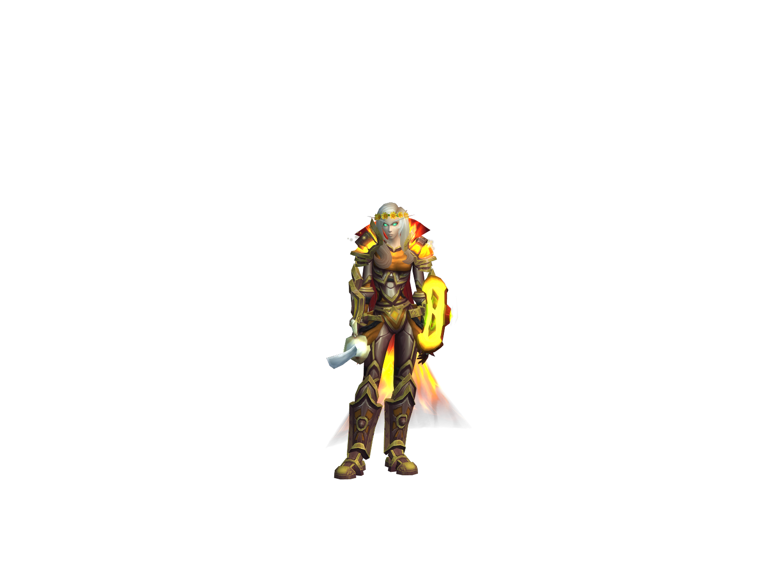 Maeltha 3D character render