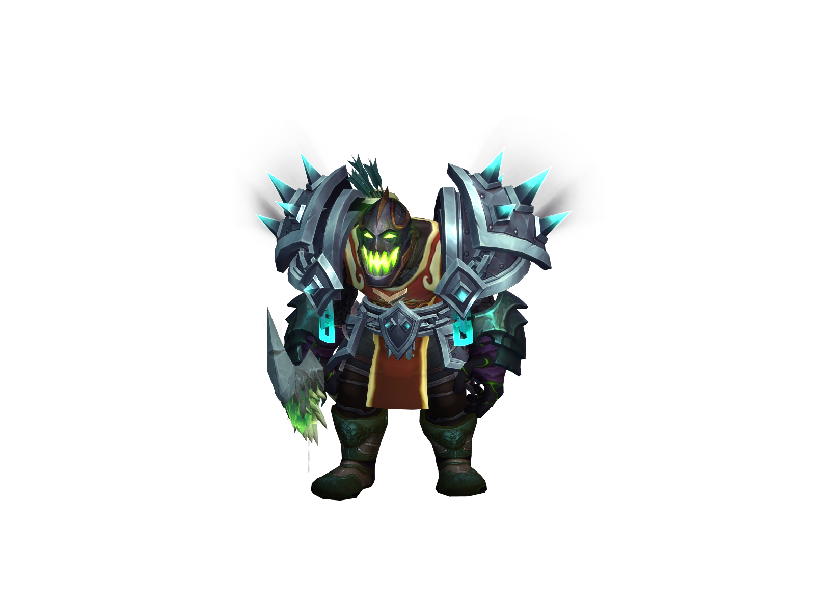 Junwars 3D character render