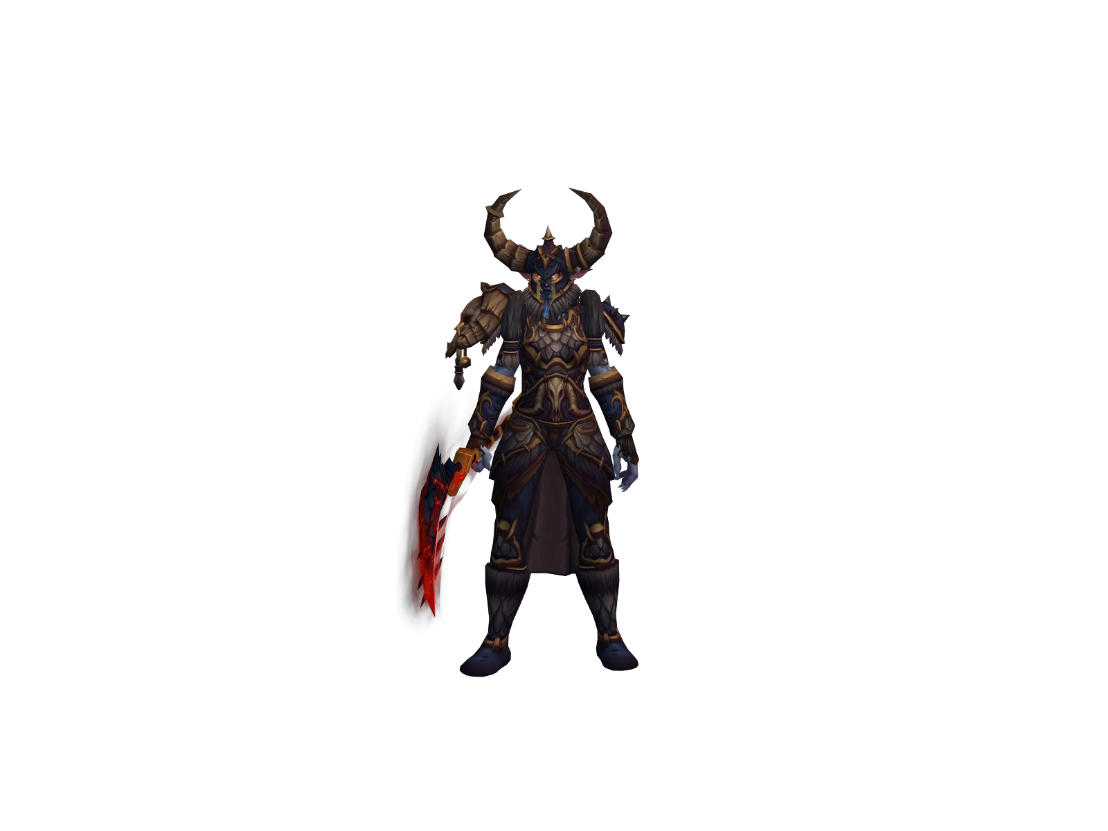 Ashaninka 3D character render