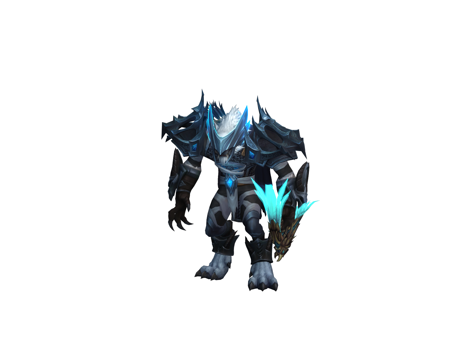 Mezwoo 3D character render