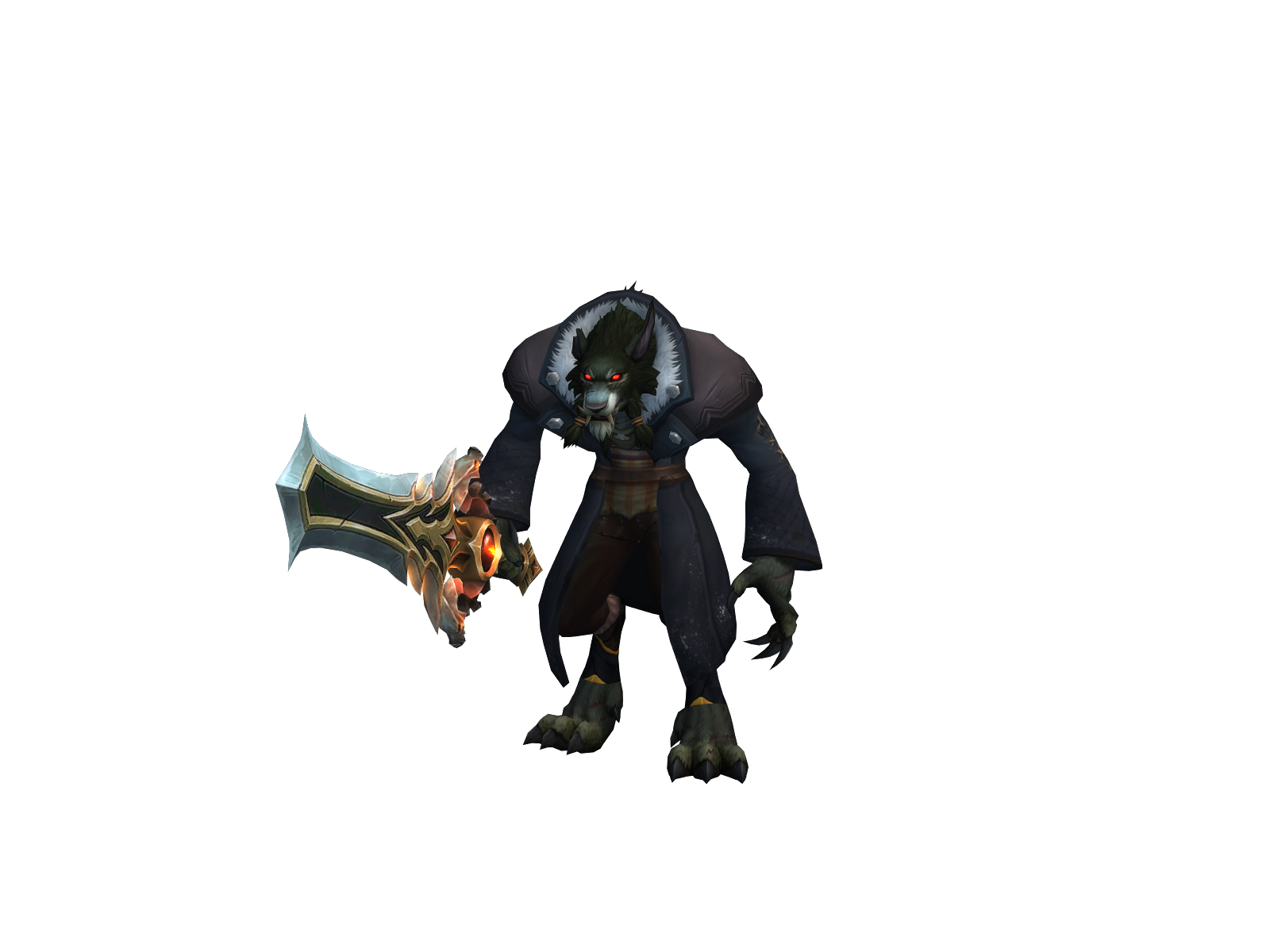 Kýrös 3D character render