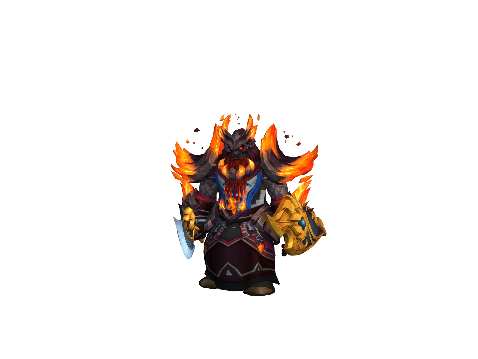 Raïñ 3D character render