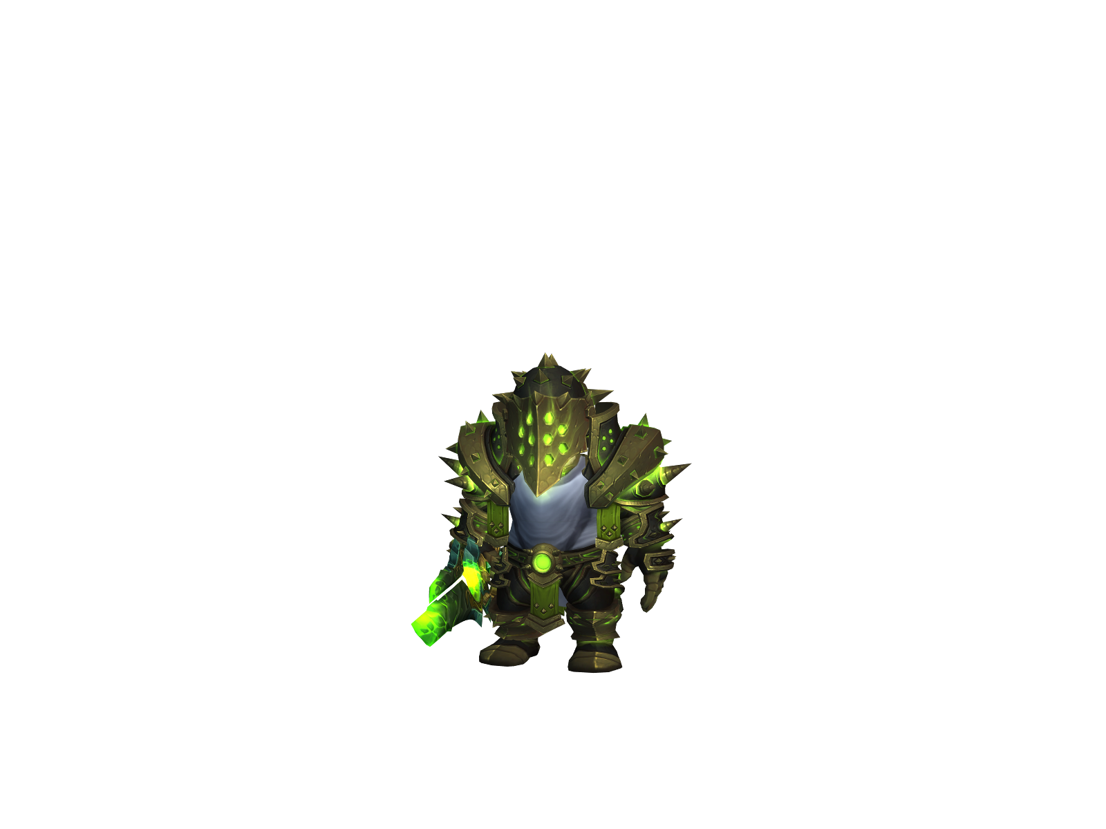 Maxafury 3D character render