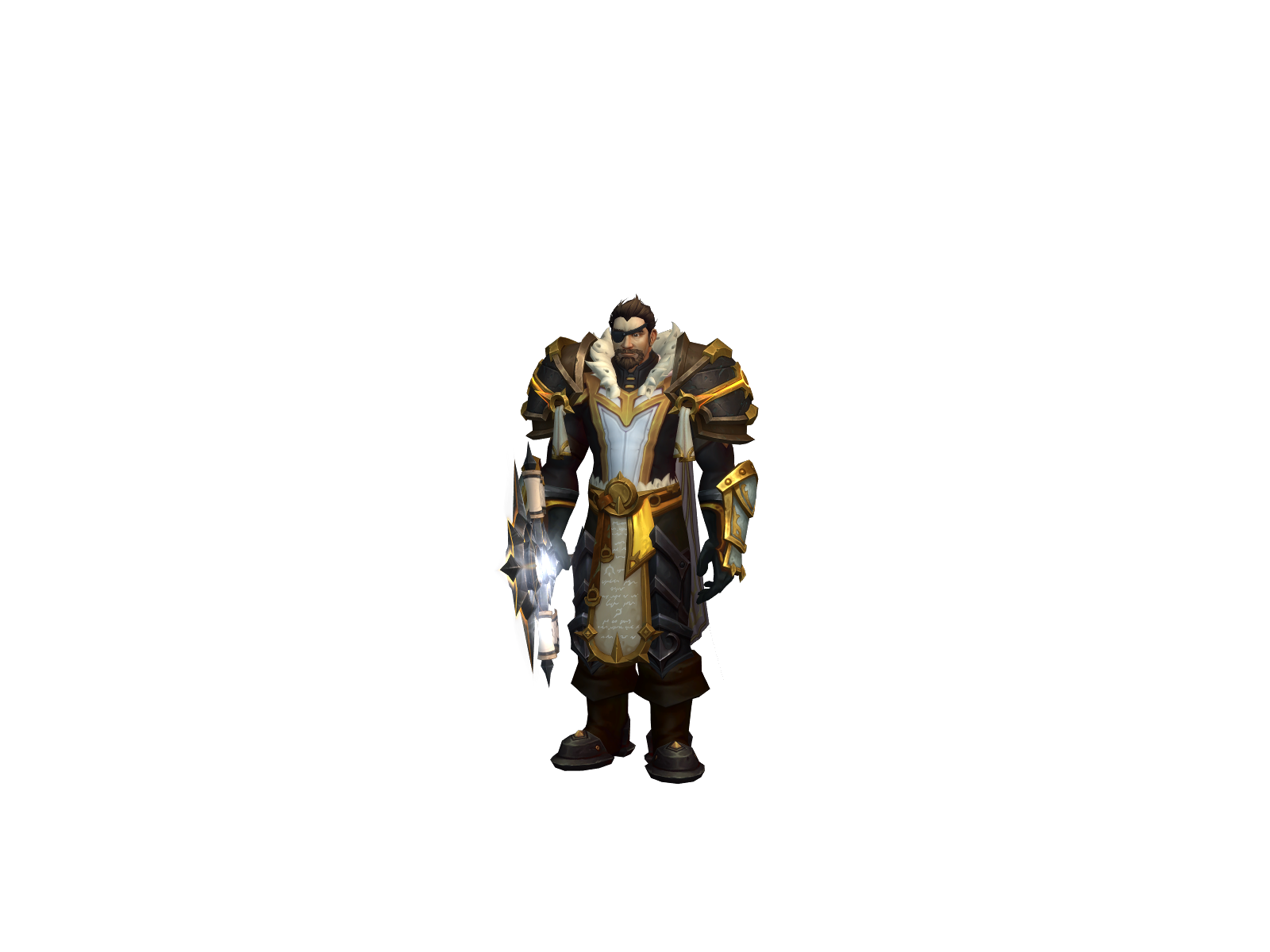 Vach 3D character render