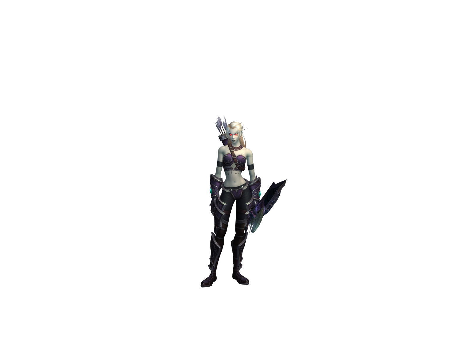 Nuitz 3D character render