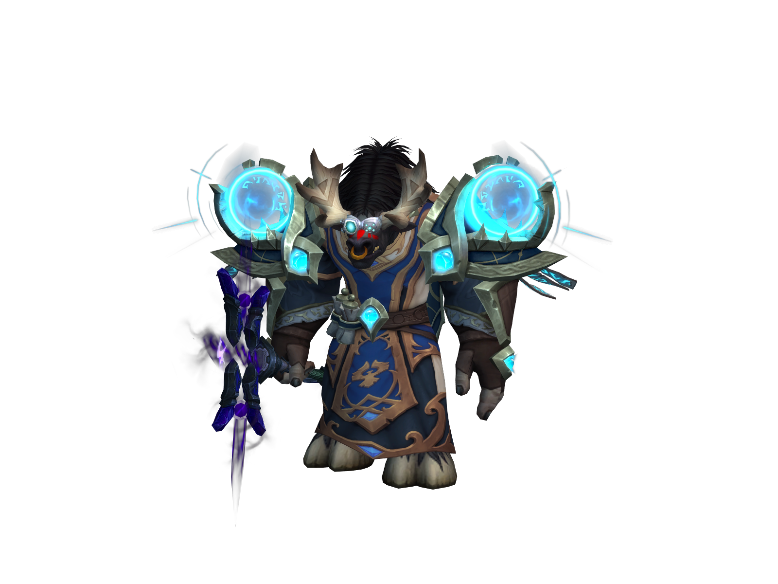 Alphabull 3D character render
