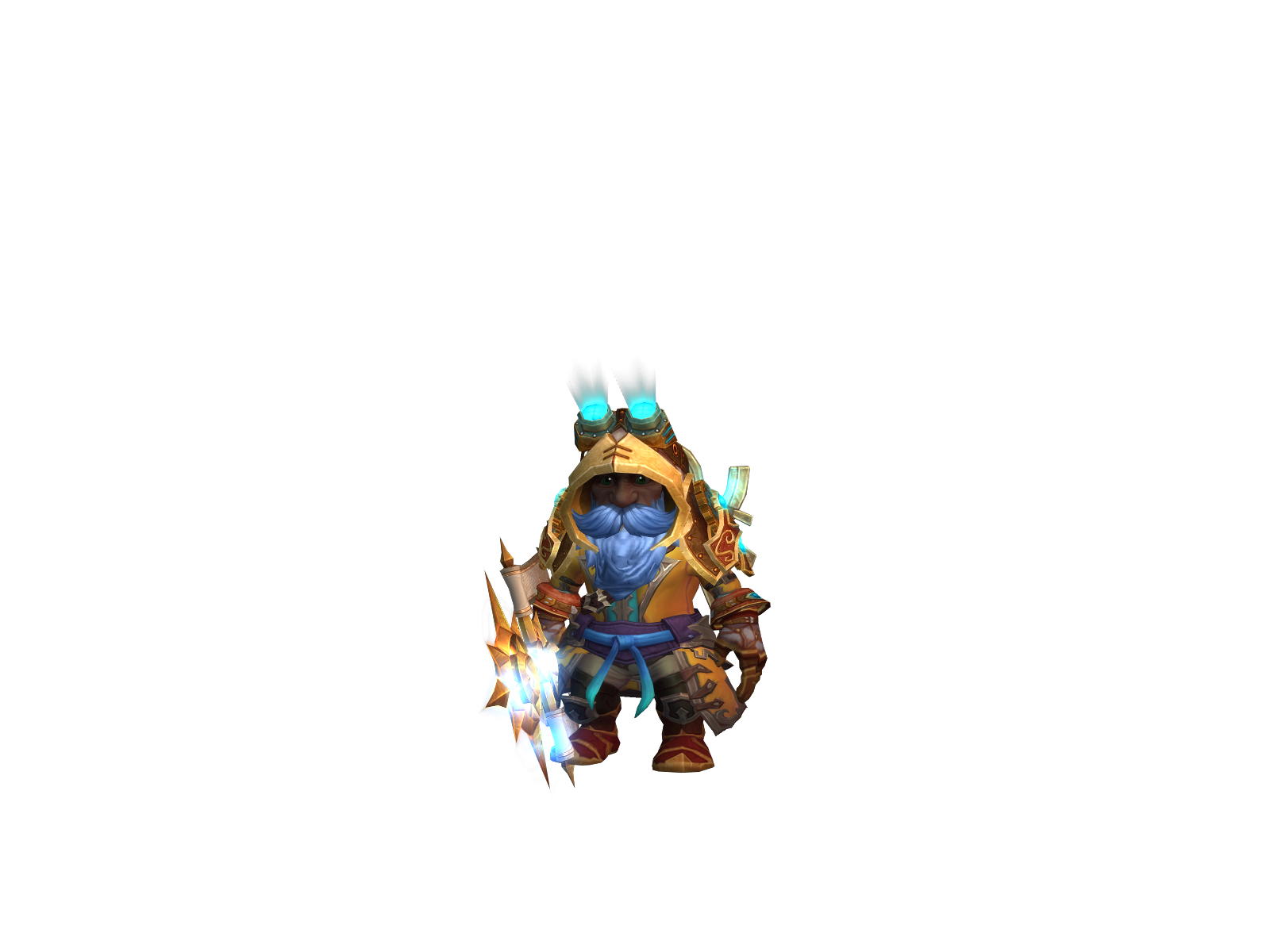 Greenycast 3D character render